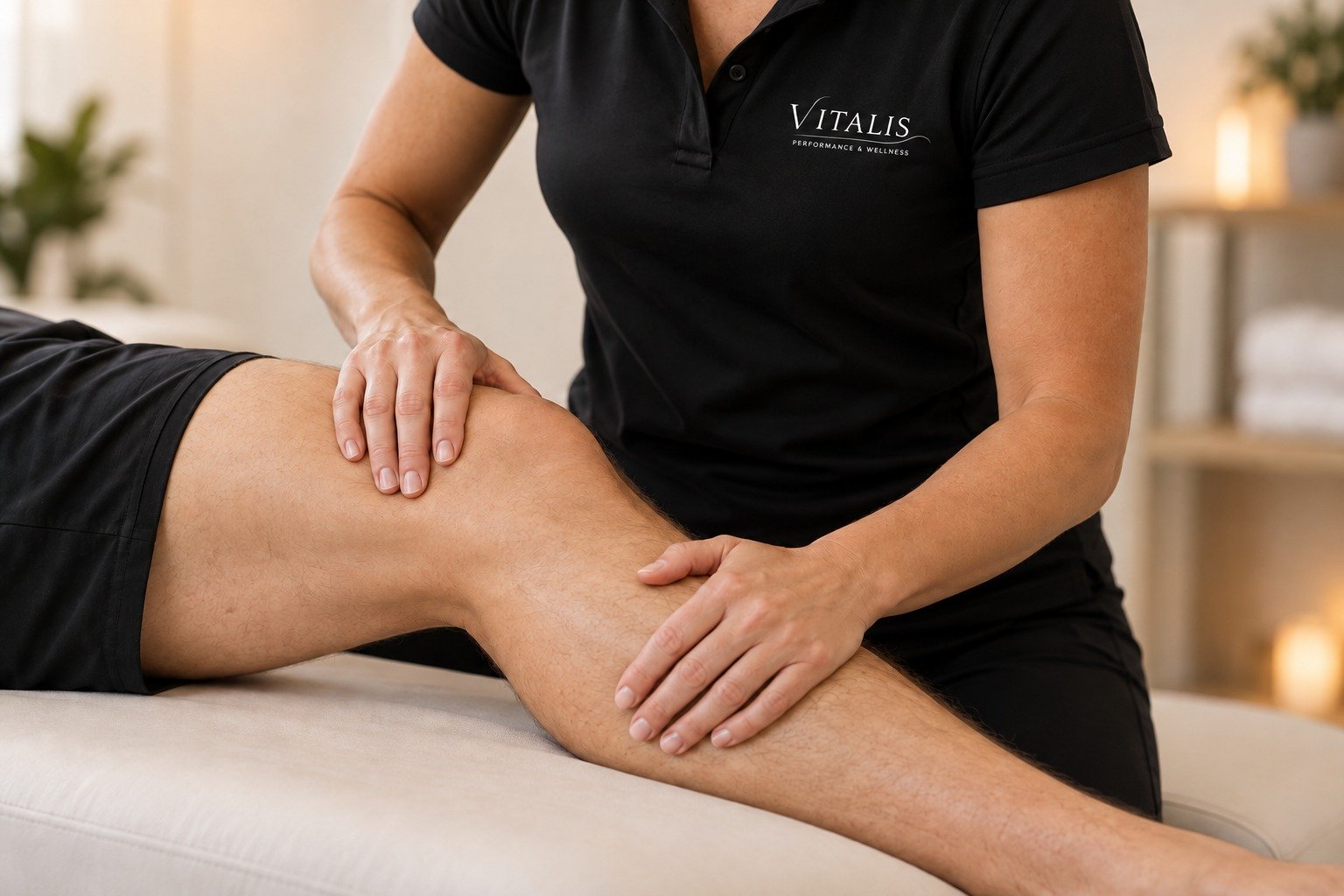 Illustrative sports therapy treatment